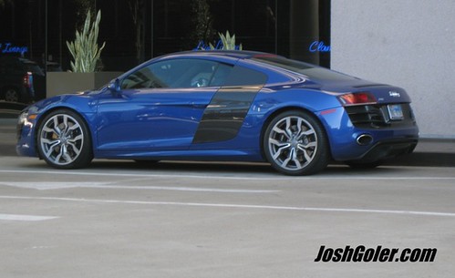 Blue Audi R8 V10 JoshGolercom 2 by Josh Goler