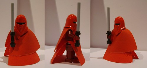LEGO Torso SW Imperial Robe with Dark Red Creases Pattern Royal Guard 