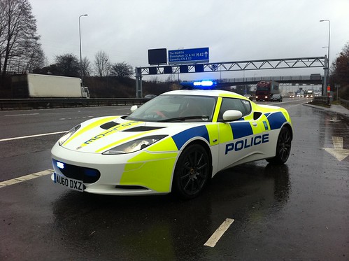 Lotus Evora Police Car. liveried Lotus Evora today