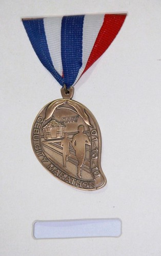 Cebu Marathon Medal