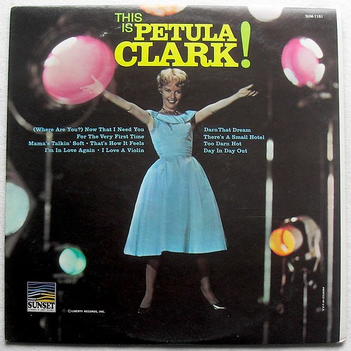 1960s THIS IS PETULA CLARK vintage LP record vinyl album