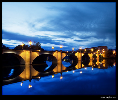 Puente de Piedra ( Logroño, La Rioja )