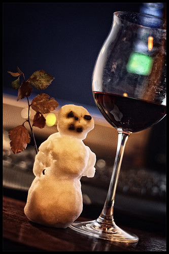 cheers, mr. snowman! by andrè t.