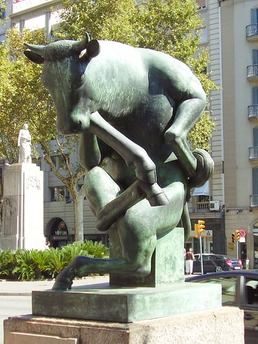 El Toro Sentado, Rambla de Catalunya