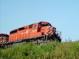 Northbound Canadian Pacific Railroad transfer train. Chicago Illinois. September 2006. by Eddie from Chicago