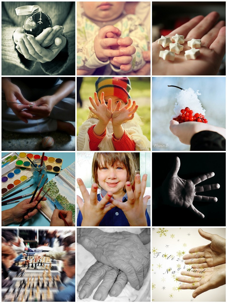 Mosaico manos