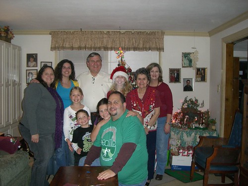 Christmas 2010 with Dad