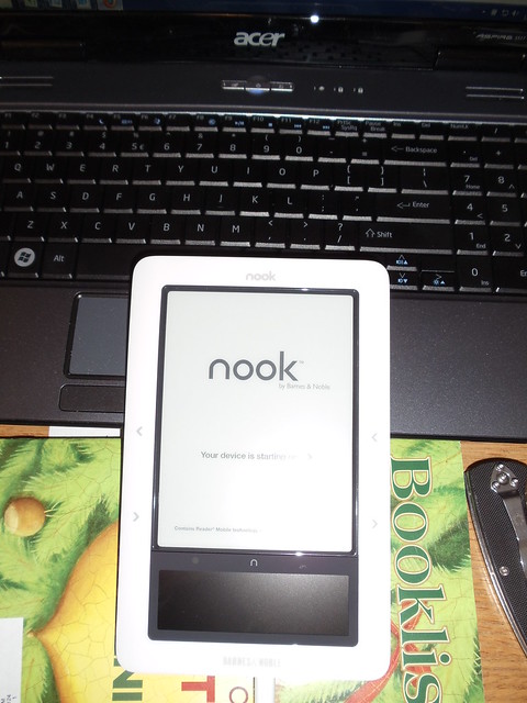New Nook to try out at the library