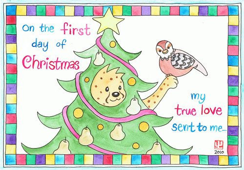 On the first day of christmas my true love sent to me...