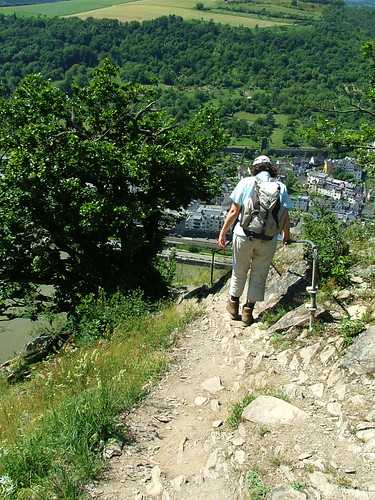 Abstieg oberhalb Oberwesel