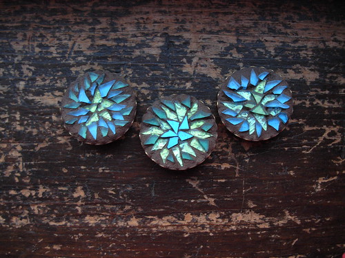 Peacock Mandala Pins