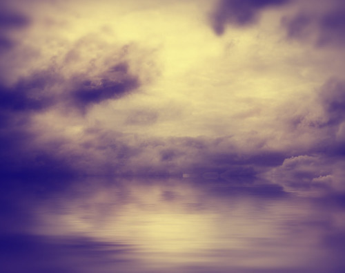 フリー写真素材|自然・風景|雲|暗雲|湖・池|