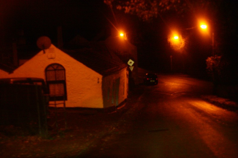 Irish Village at Night