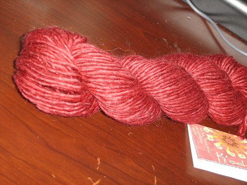 Mirasol Kacha yarn in Red