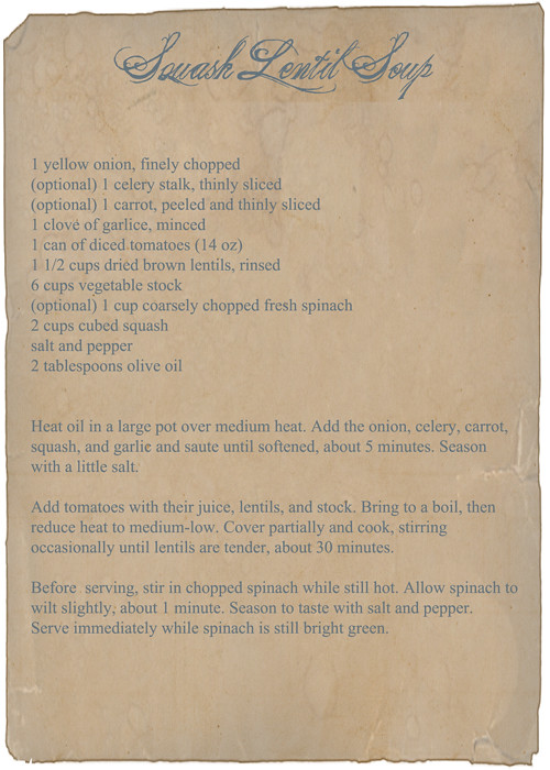 Lentil-Soup-with-Squash-Recipe