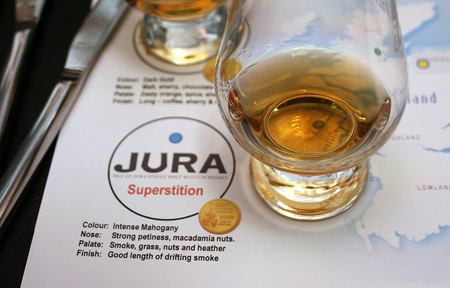 Jura Superstition whisky from the Islands