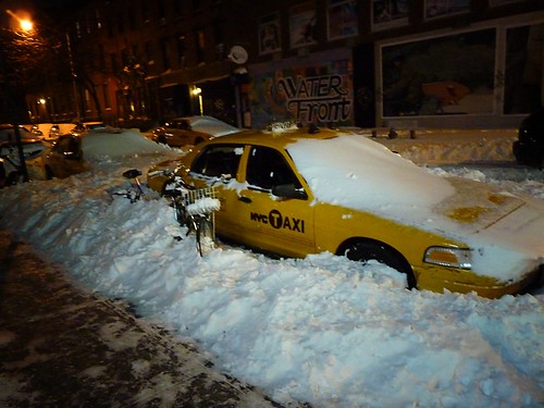 Blizzard 2010, East Village, New York City 105