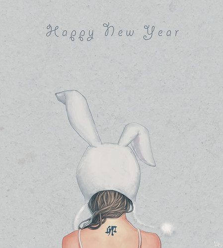 Happy rabbit year~
