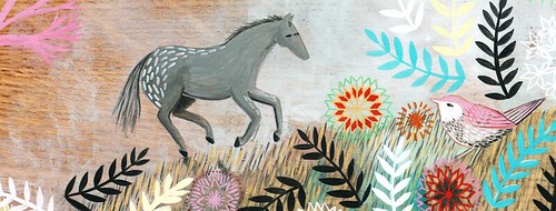 Loose Horse in the Valley - Detail