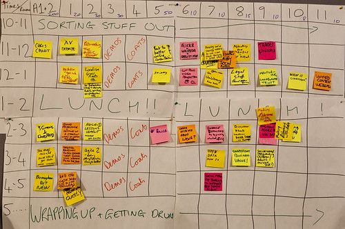The UK GovCamp agenda by Paul Clarke