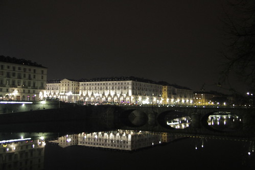 Reflected lights in Torino