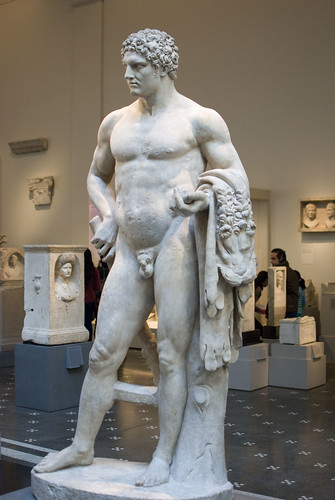 d5 MET Marble statue of a youthful Hercules