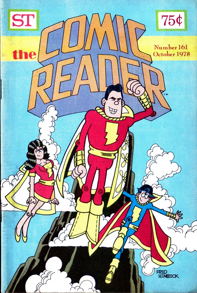 The Comic Reader 161 Captain Marvel Family by Fred Hembeck