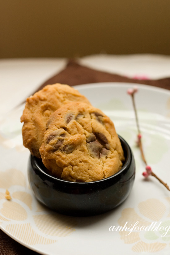 [Best ever!] Peanut butter and chocolate cookies