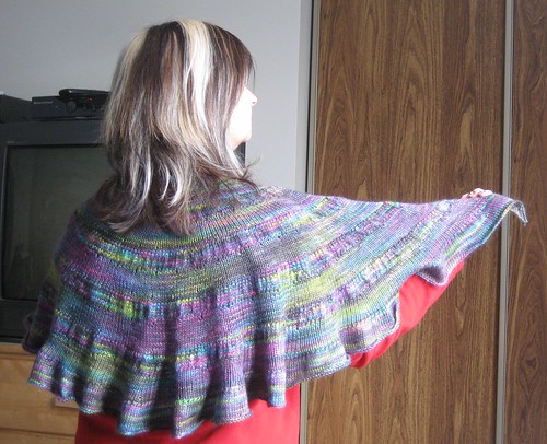 shawl back