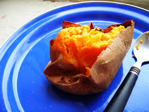 baked sweet potato