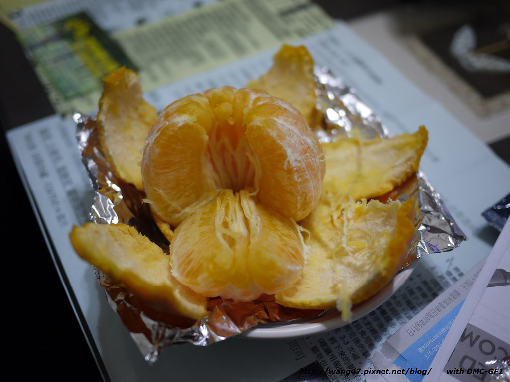 20110118-02TOYOTOMI煤油爐烤橘子