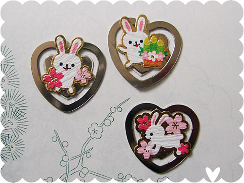 Bunny Book Hearts