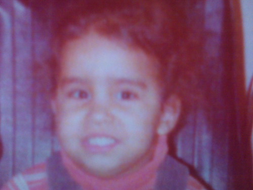 baby me - about 4 yrs old