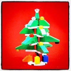 Last year's Lego tree
