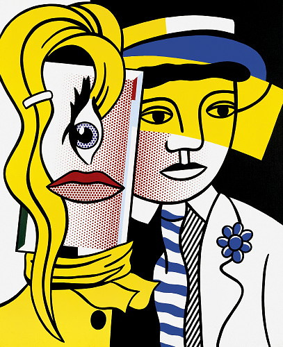 Roy Lichtenstein - Stepping Out