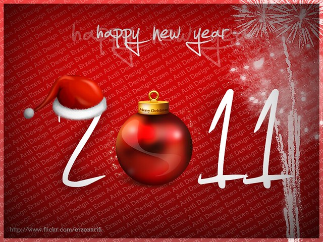 Happy New Year 2011, Wallpapers and Calendar Designs