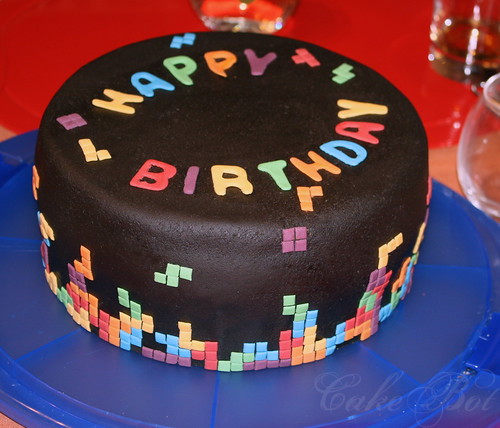 tetris cake