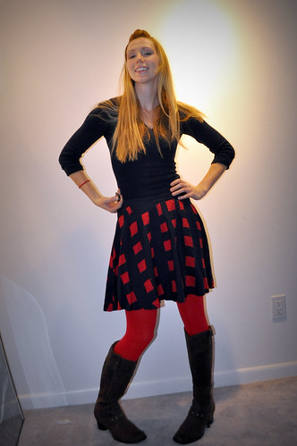 Seeing Red...tights!