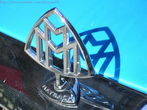 Maybach Logo. Details on the Maybach logo on