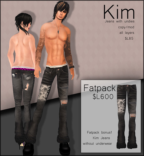 A:S:S - Kim Jeans with undies