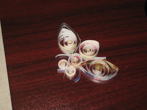 Day 14:  Paper Quilled Fly