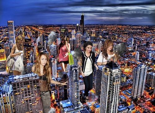 giantess by me taylor swift miley cyrus ashley tisdale selena gomez and