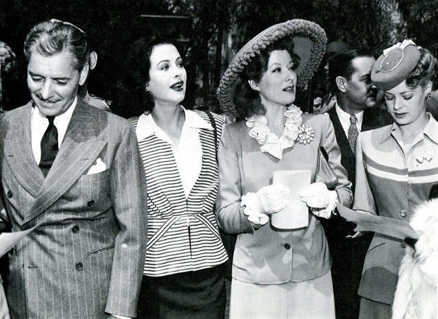 Ronald Colman, Hedy Lamarr, Greer Garson and Virginia Gilmore