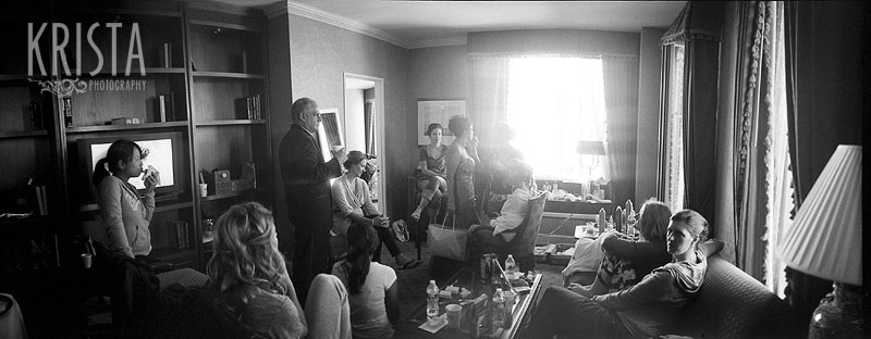 Bridal Suite Panoramic - getting ready