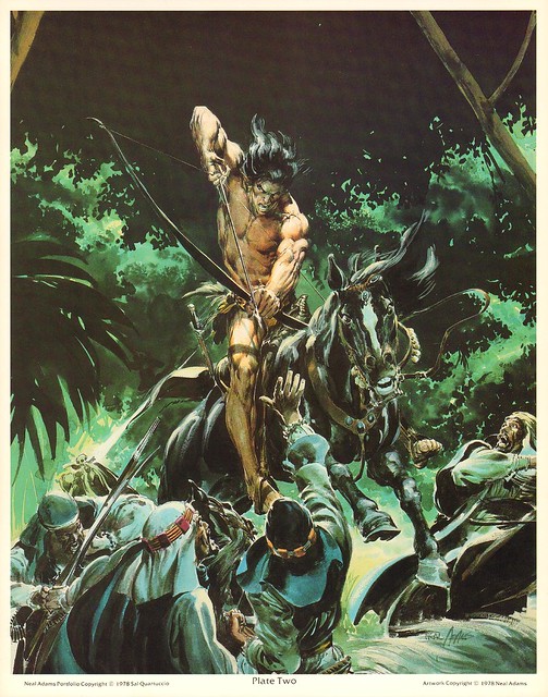 Neal Adams 1978 Portfolio Tarzan 3