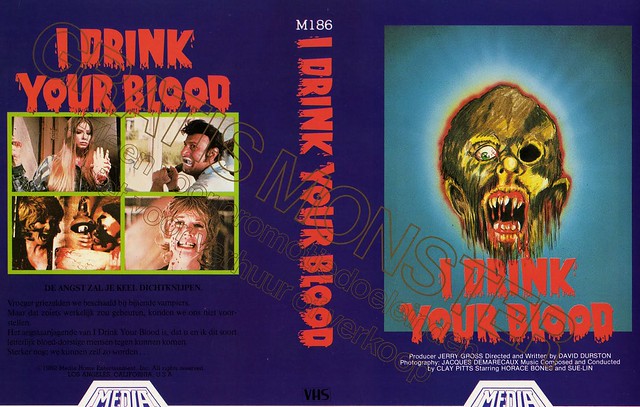 I Drink Your Blood (VHS Box Art)