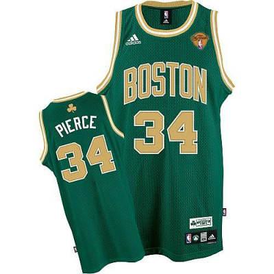 paul pierce kansas jersey. Boston Celtics #34 Paul Pierce Green Gold No. Final Patch Jersey Boston Celtics #34 Paul Pierce Green Gold No. Final Patch Jersey