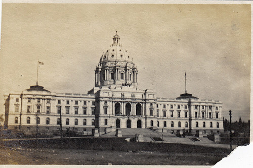 State Capitol, St Paul, Minnesota. October 1909.