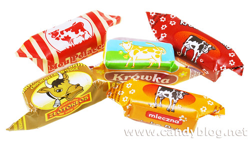 Cows on Candy Wrappers
