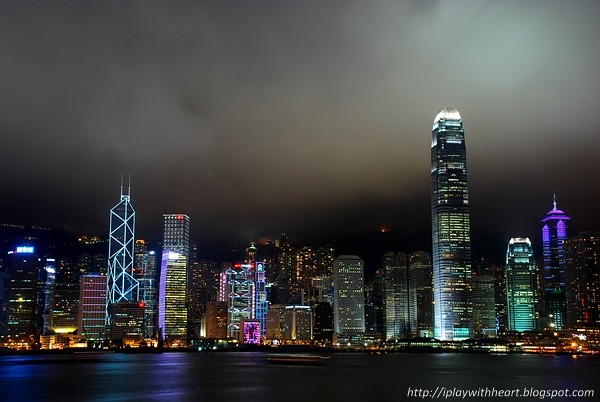 星光大道香港夜景
